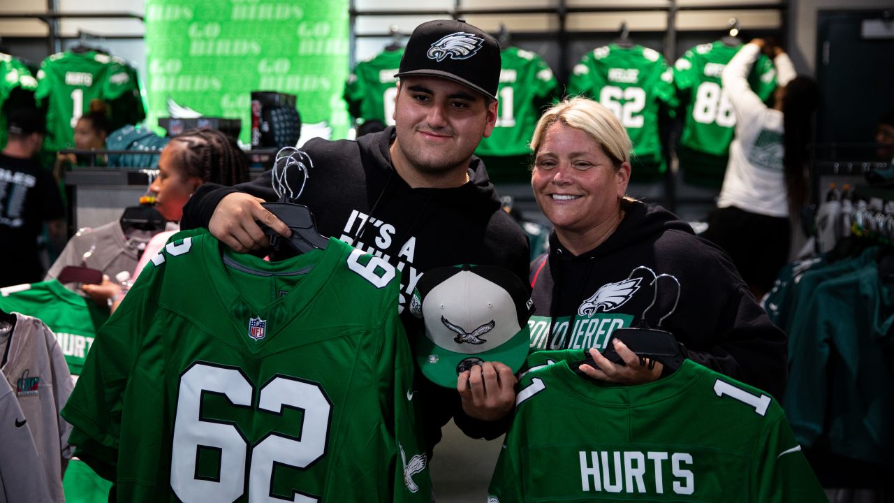 Official Eagles Shop Has New Kelly Green Merch for Team's Diehard Fans