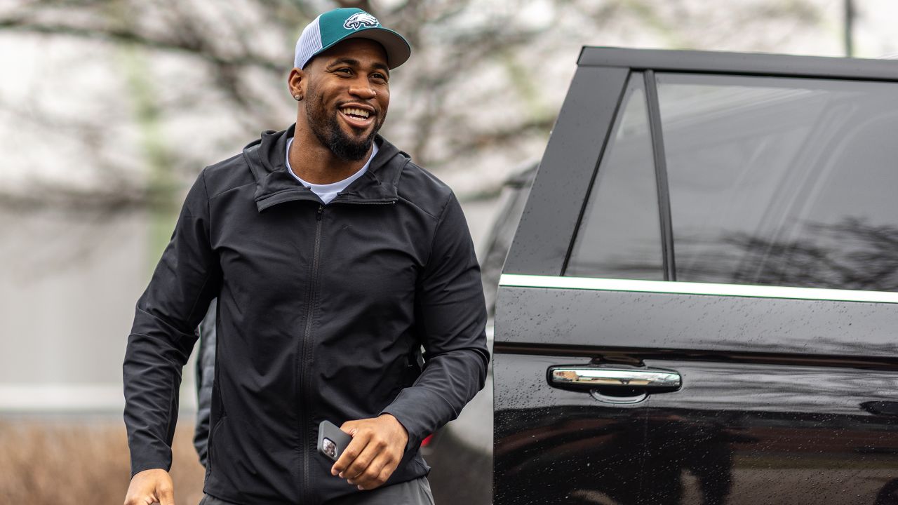 Eagles' Haason Reddick welcomed home at City Hall