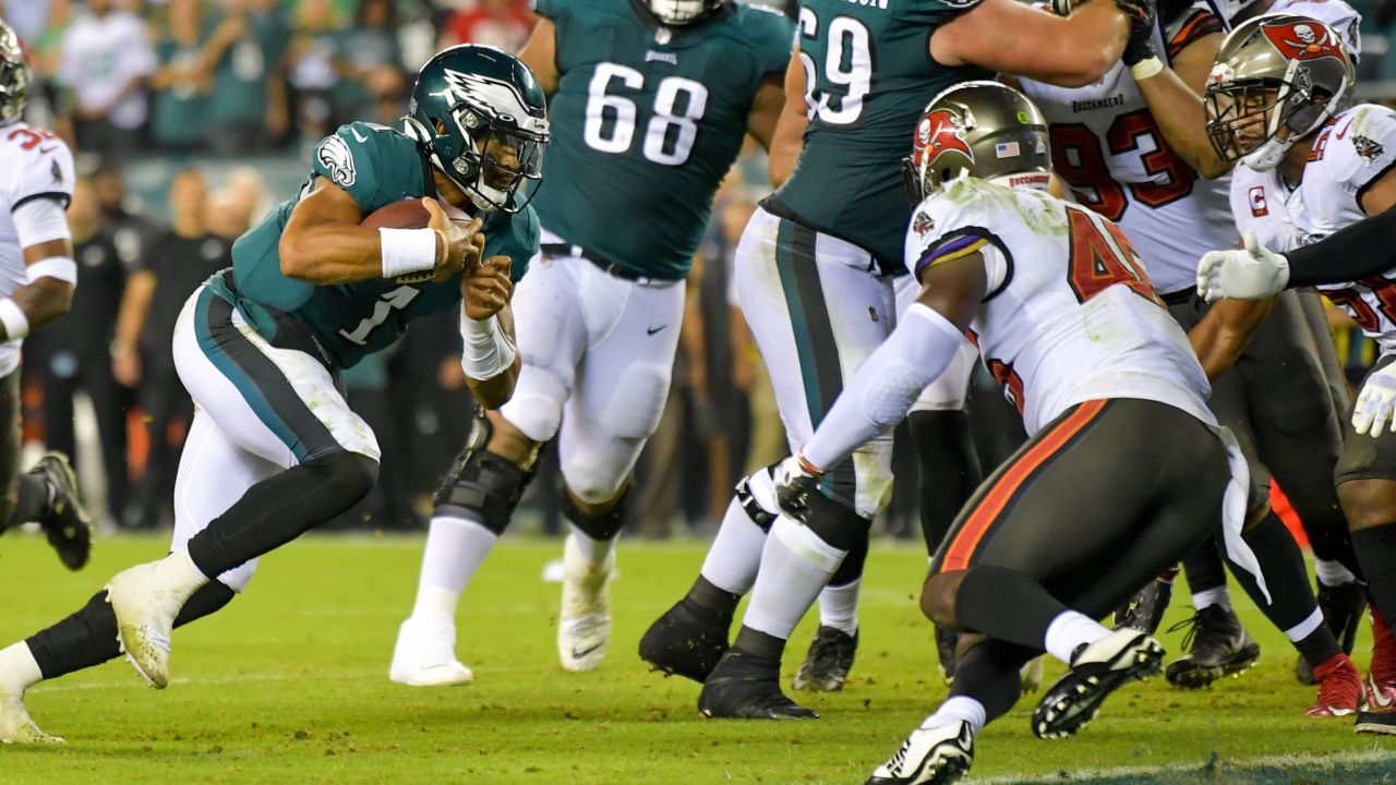 Eagles-Buccaneers analysis: Too little, too late from Jalen Hurts and Co.  in 28-22 loss to Tampa Bay