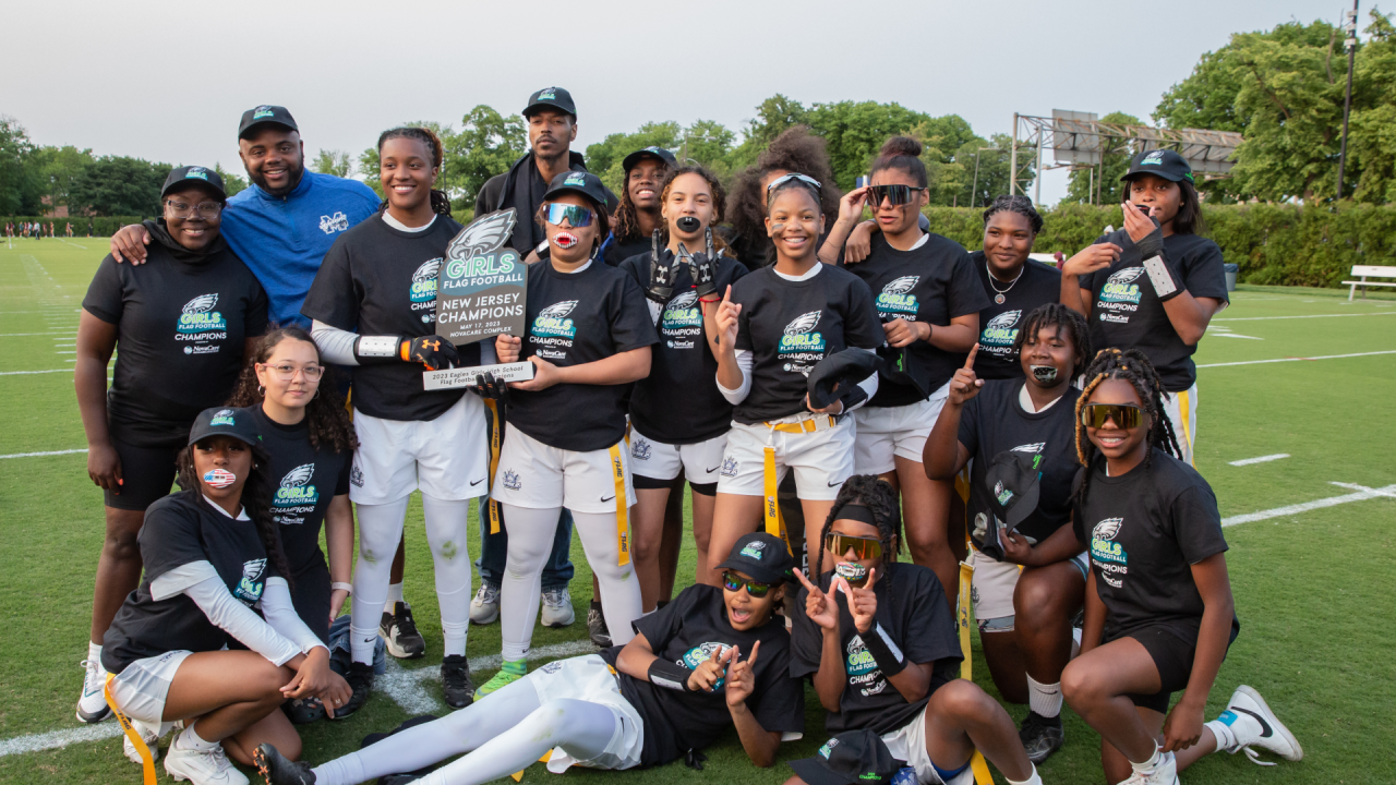 Flag football league crowns champions