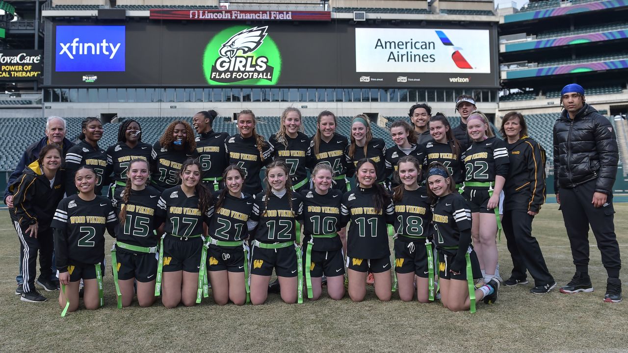 AOP Schools Kick Off 2023 Girls' Flag Football Season At Philadelphia Eagles  Jamboree - Archdiocese of Philadelphia League