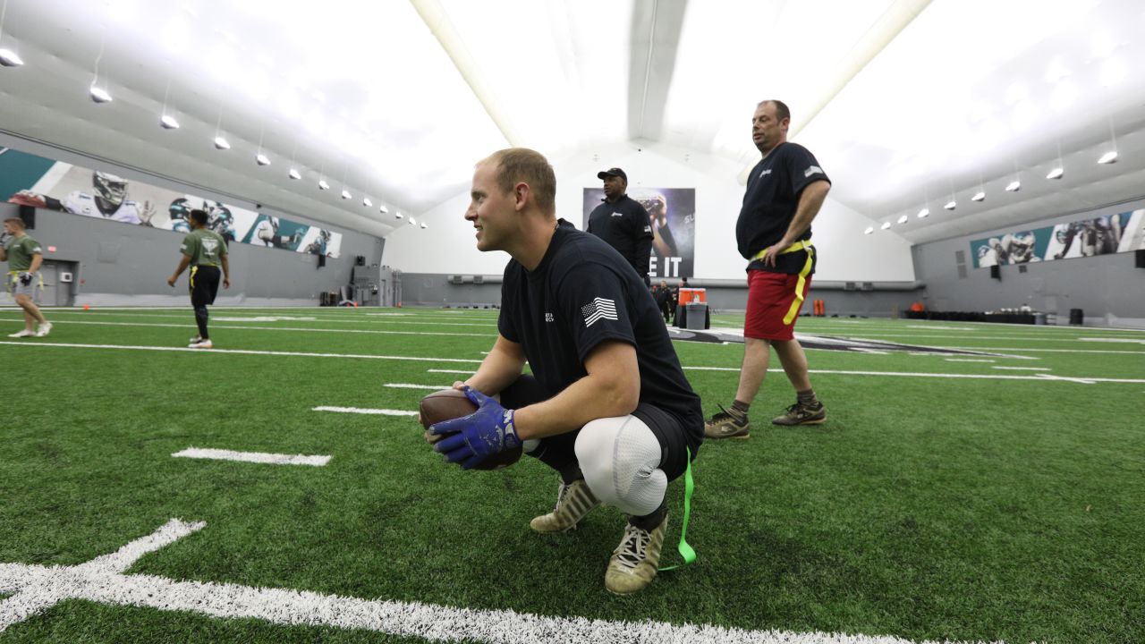 Philadelphia Eagles on X: Military members and their families enjoyed a  flag football-filled evening yesterday, hosted by @Toyota! #SalutetoService