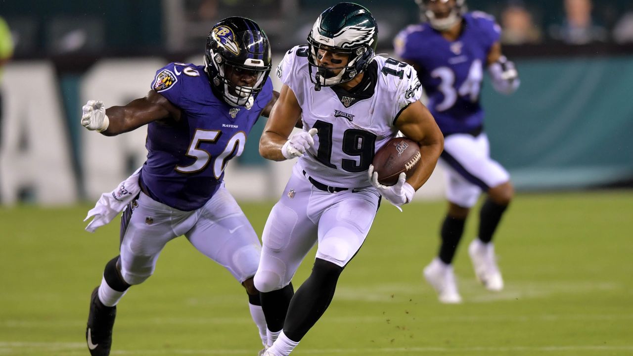 Ravens vs Eagles live score & H2H