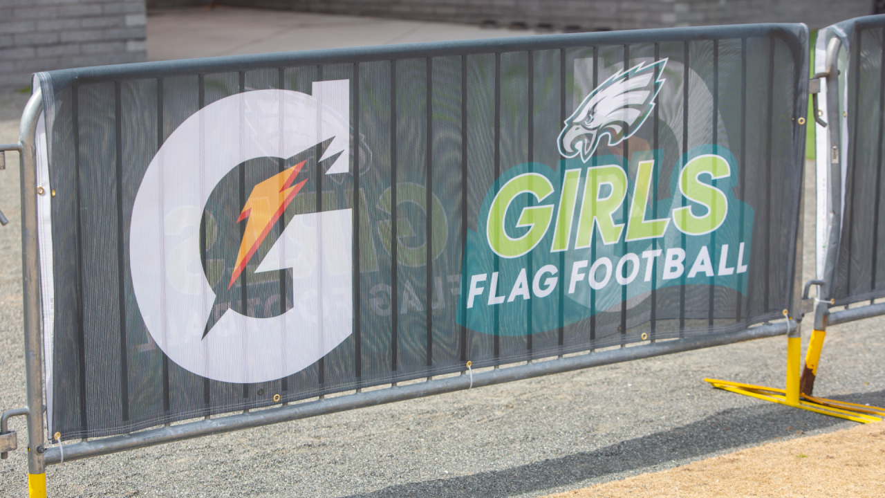 On Saturday, our girls' flag football team participated in the Girls Flag  Football Jamboree at the Eagles training facility, the NovaCare…