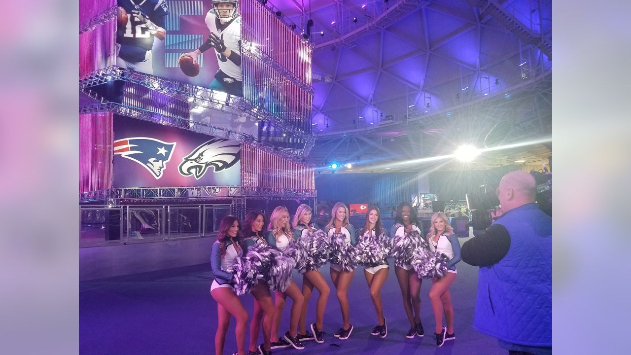 Eagles Cheerleaders At Super Bowl LII