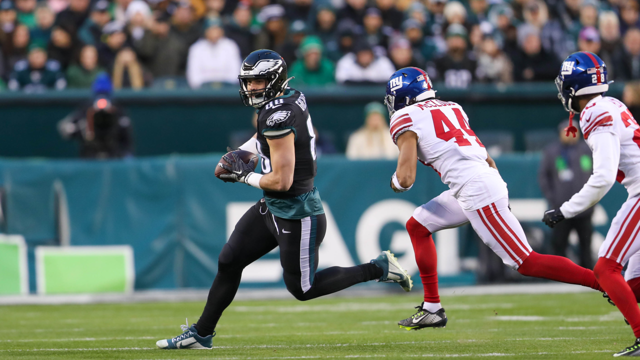 Philadelphia Eagles center Landon Dickerson (69) is introduced before an  NFL football game against the New York Giants, Sunday, Jan. 8, 2023, in  Philadelphia. (AP Photo/Rich Schultz Stock Photo - Alamy