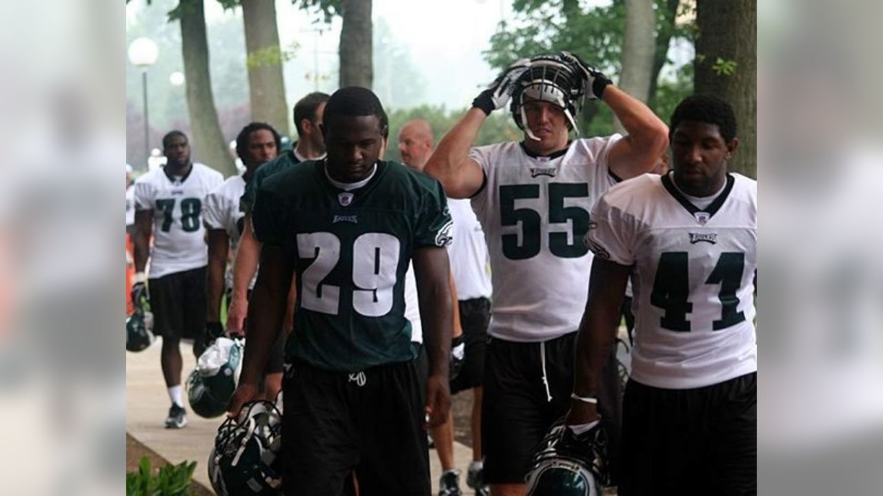 Philadelphia Eagles linebacker Akeem Jordan (56). The Washington