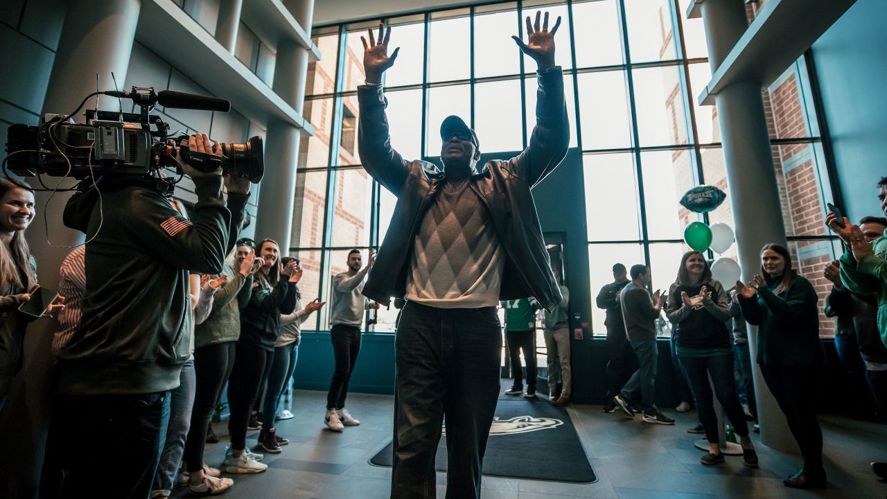 Harold Carmichael Day at the NovaCare Complex