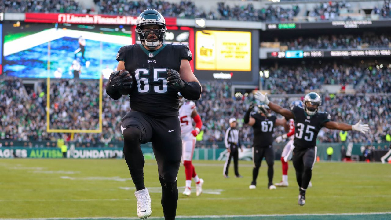 Philadelphia, United States. 13th Dec, 2020. Philadelphia Eagles Jalen  Hurts celebrates after throwing a 15 yard touchdown in the second quarter  in his first NFL career start against the New Orleans Saints