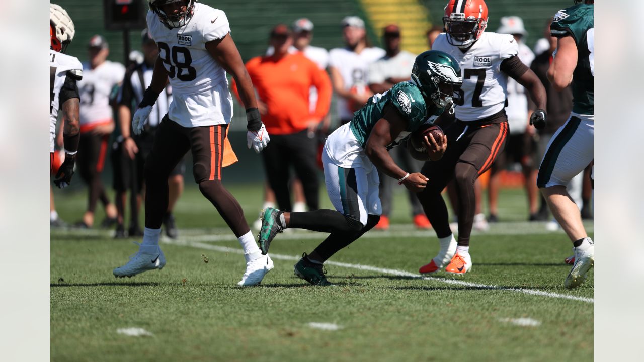 Eagles training camp 2023: James Bradberry, Nakobe Dean miss practice with  minor injuries – NBC Sports Philadelphia