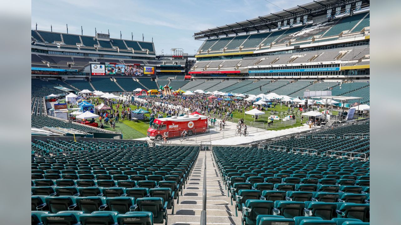 Eagles turn stadium into vaccine site for autism community - WHYY