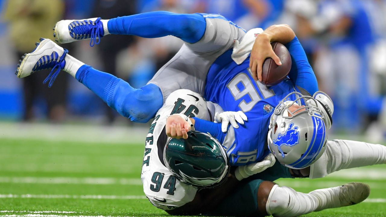 Detroit Lions' Jack Fox on pace for historic punting average - Pride Of  Detroit