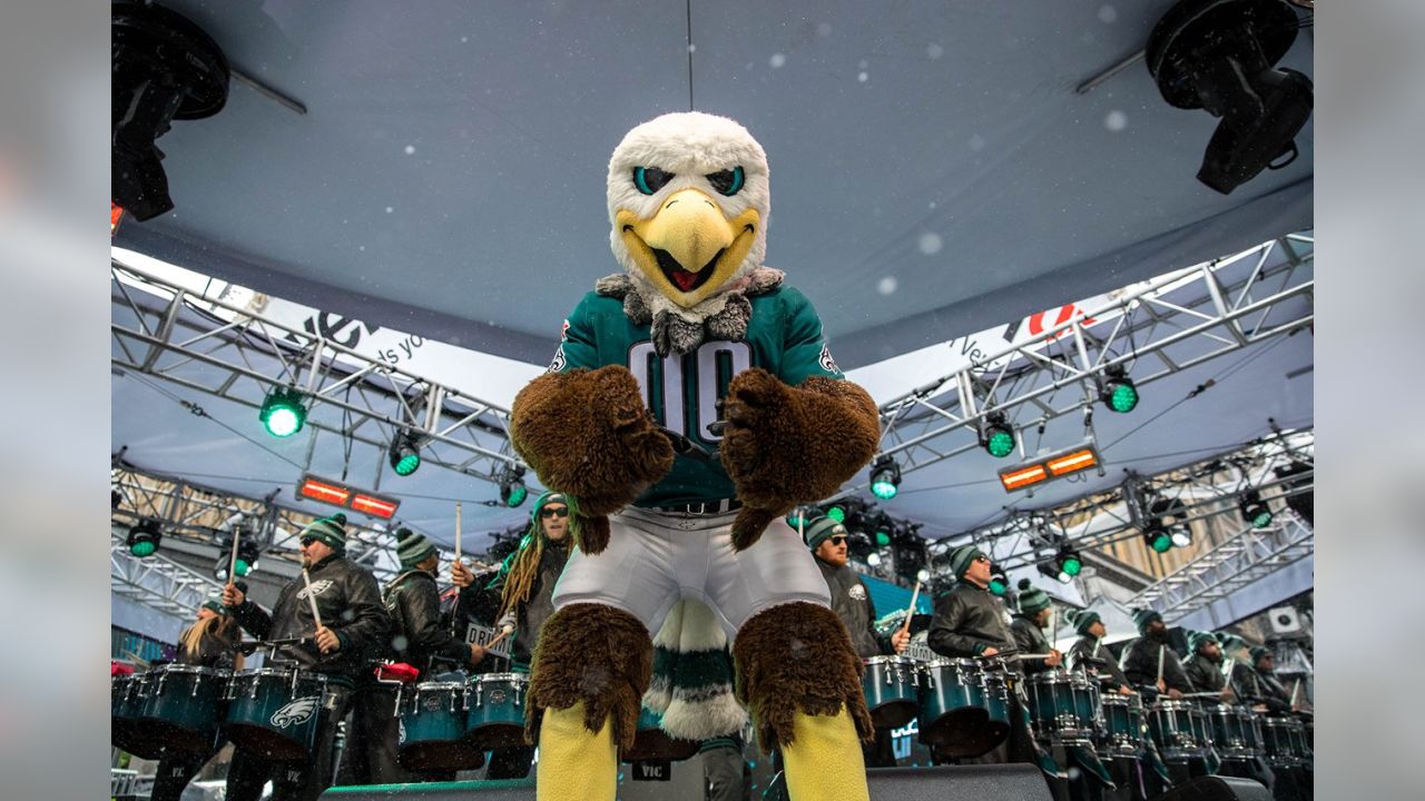 Philadelphia Eagles Swoop Mascot NFC Champions 2023 LVII Super