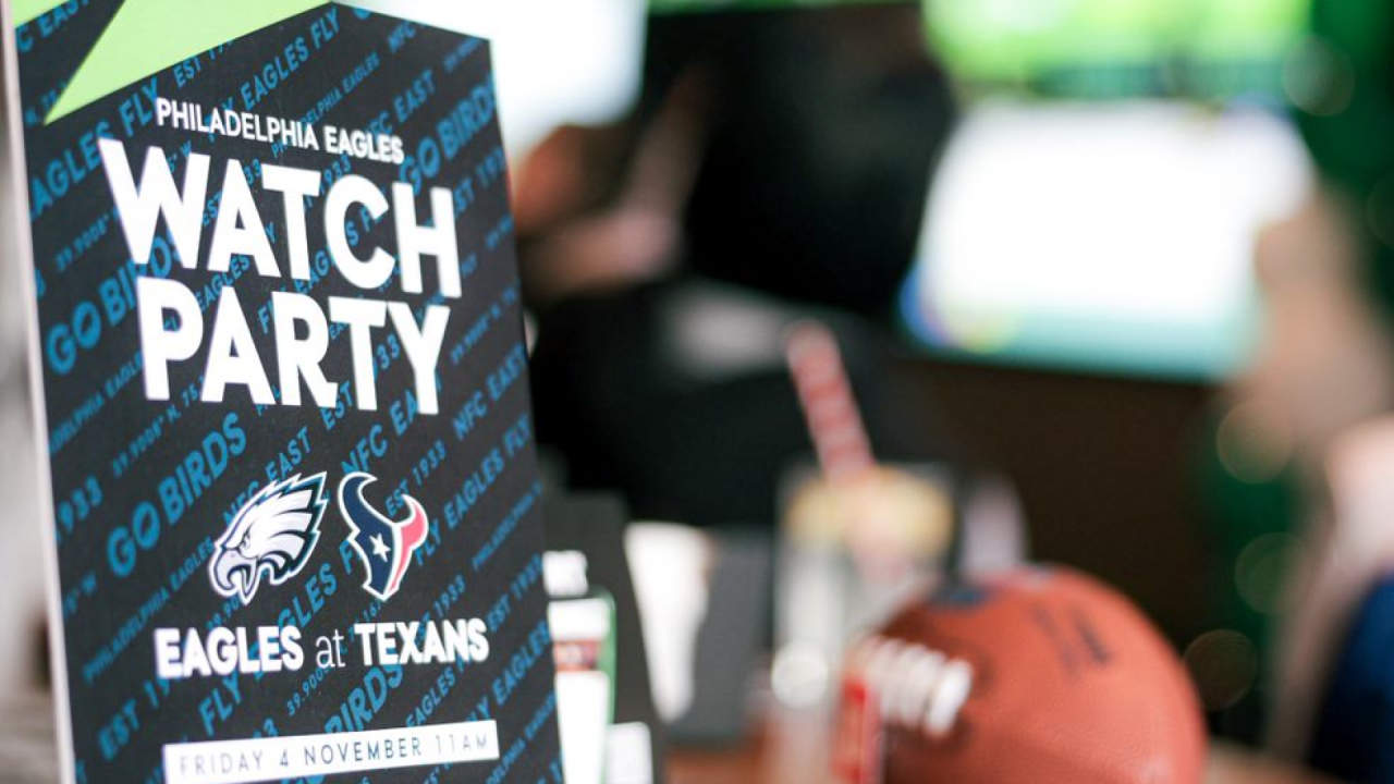 Eagles Watch Party Tickets, Multiple Dates