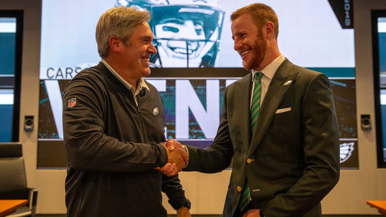 Newsmakers: QB Carson Wentz signs four-year contract with the Eagles