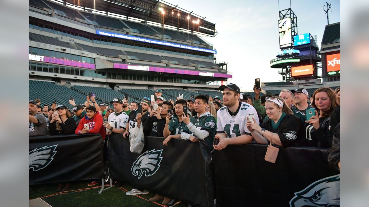 Philadelphia Eagles Draft Party at Lincoln Financial Field