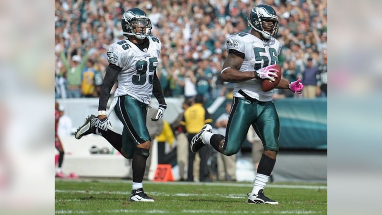 Philadelphia Eagles linebacker Akeem Jordan (56). The Washington