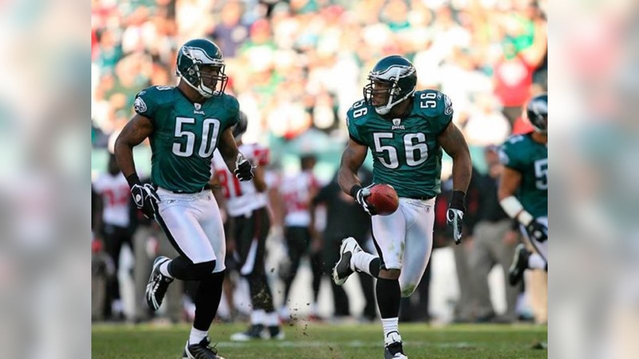 Philadelphia Eagles linebacker Akeem Jordan (56). The Washington