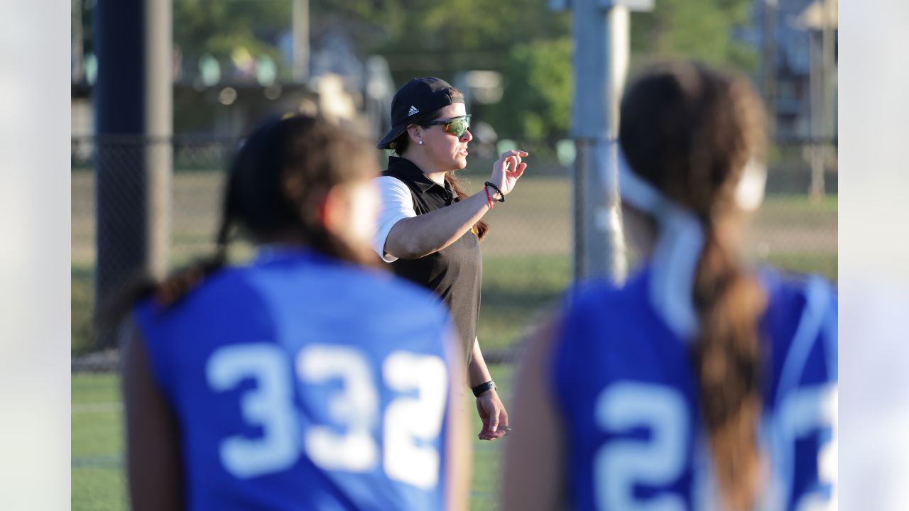 Dallas Cowboys backing girls varsity flag football program