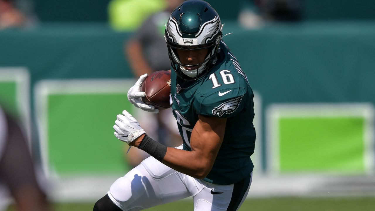 Eagles' Mack Hollins pokes fun at his number swap with DeSean Jackson