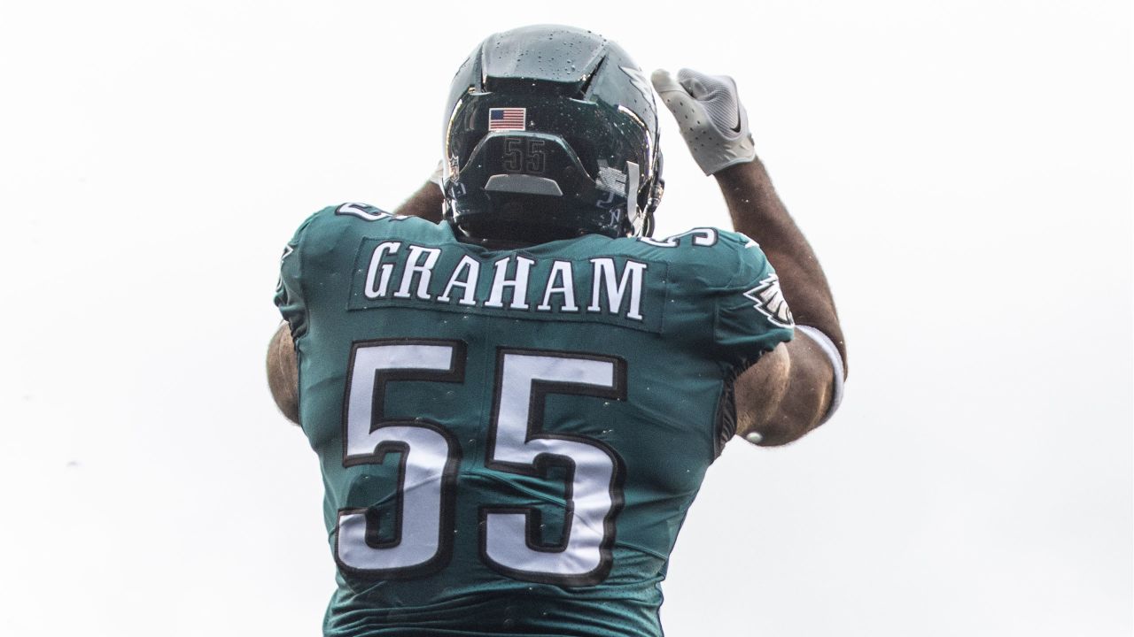 Philadelphia Eagles' Haason Reddick walks to the field during the NFL  football team's training camp, Thursday, Aug. 3, 2023, in Philadelphia. (AP  Photo/Matt Slocum Stock Photo - Alamy