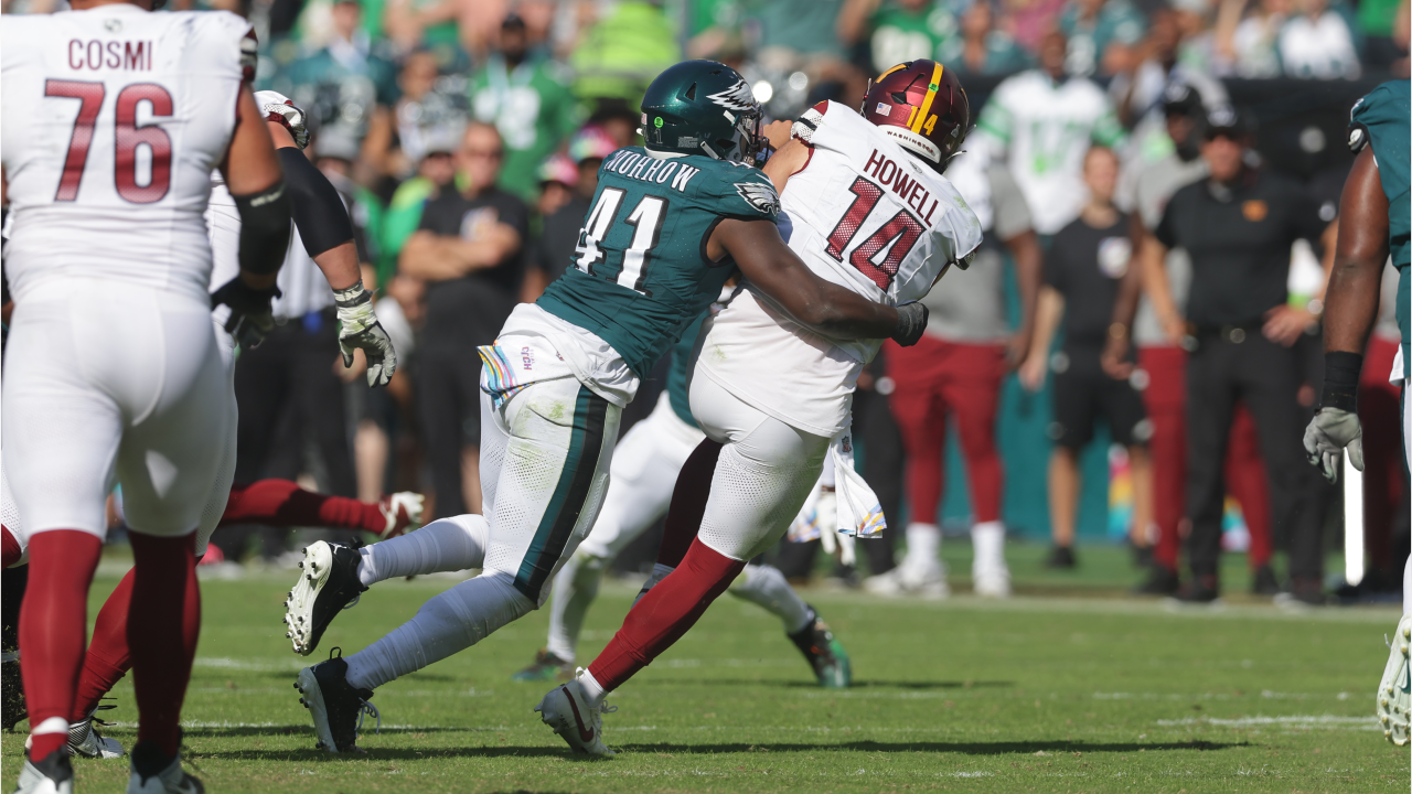 Philadelphia Eagles vs. Commanders 10 Observations: Sack Masters