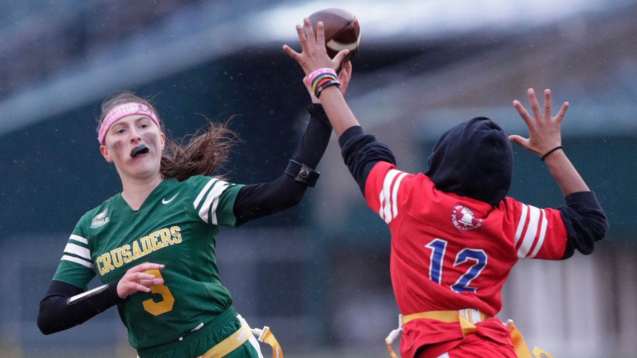 Eagles launch girls' flag football league, including Catholic teams –  Catholic Philly