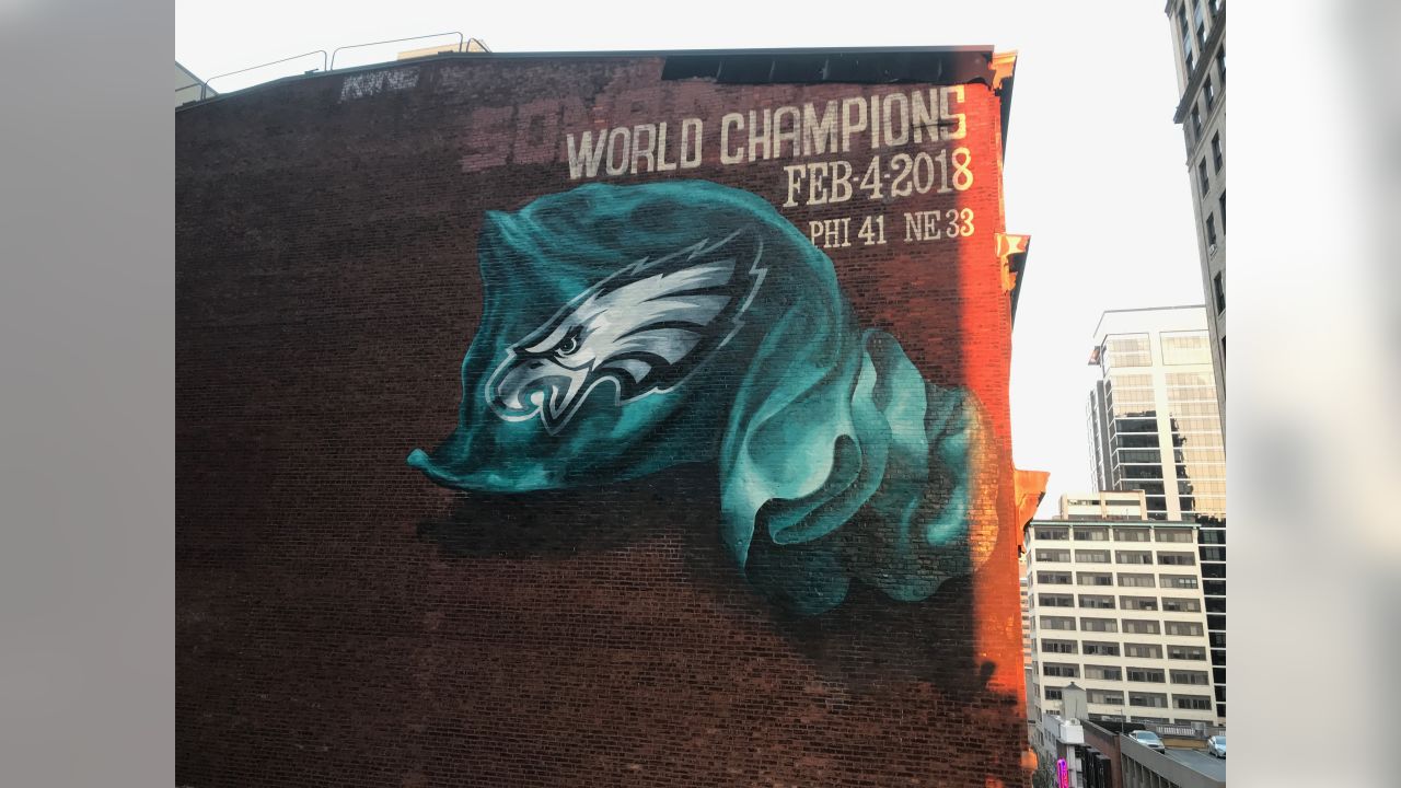 Philly Special Mural: A New Eagles Mural Goes Up In South Philadelphia