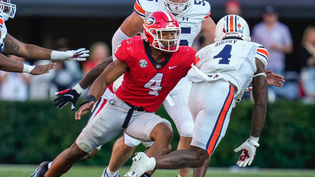 Eagles select LB Nolan Smith with the 30th overall pick