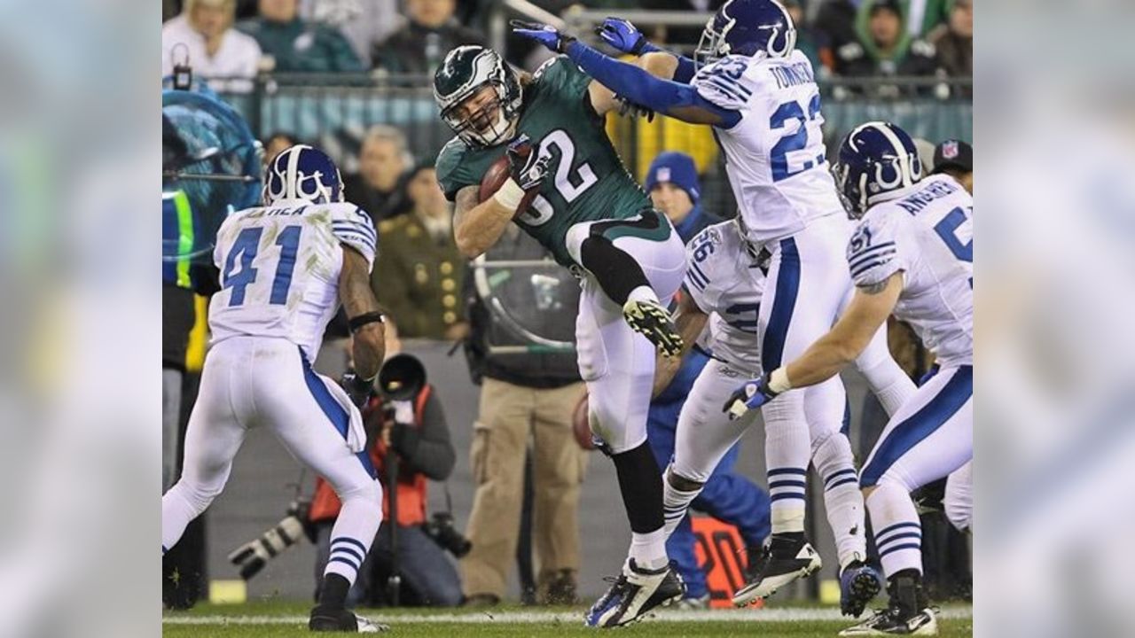 Philadelphia Eagles TE Brent Celek, LB Stewart Bradley & WR DeSean