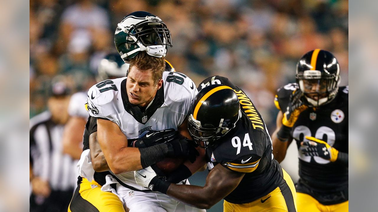 Photos: Philadelphia Eagle Brent Celek greets Lambertville