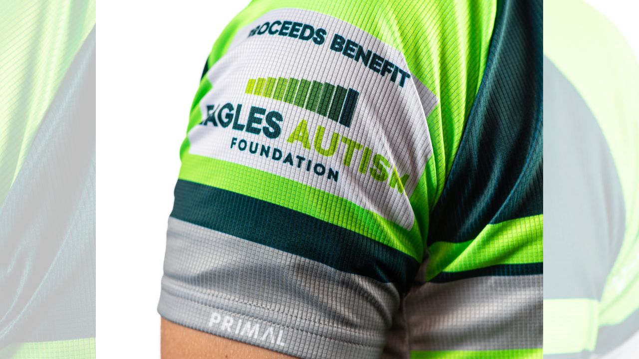 Eagles Autism Foundation on X: ✨So fresh, so clean✨ The Eagles Autism  Challenge jersey and t-shirt are here!  / X