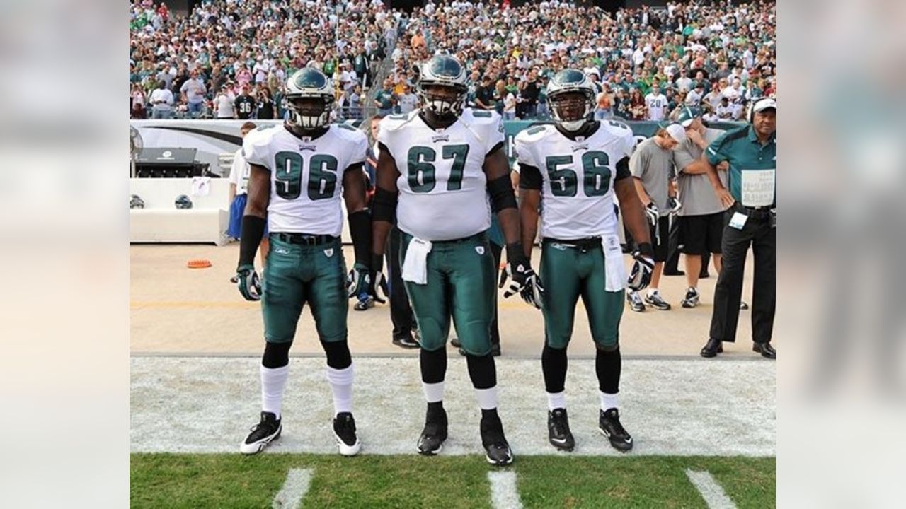 Philadelphia Eagles linebacker Akeem Jordan (56). The Washington