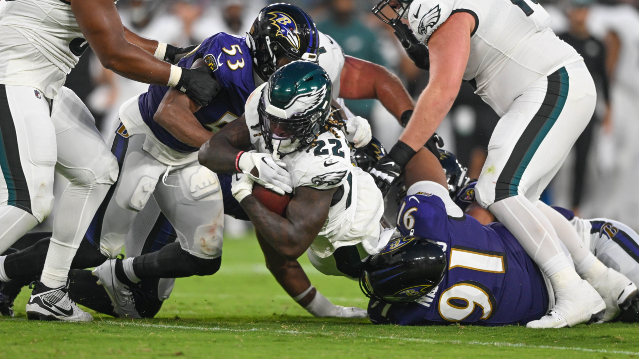 Baltimore Ravens quarterback Josh Johnson (17) in action during the first  half of an NFL preseason football game against the Philadelphia Eagles,  Saturday, Aug. 12, 2023, in Baltimore. (AP Photo/Nick Wass Stock