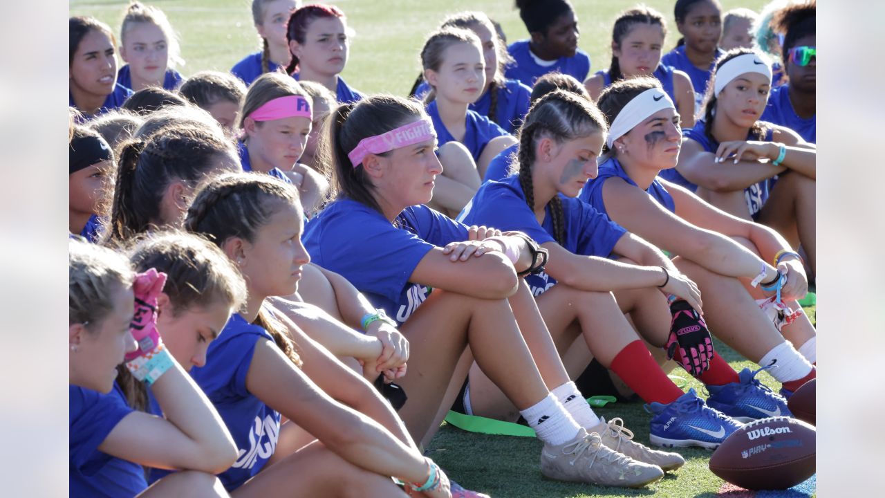 Dallas Cowboys backing girls varsity flag football program