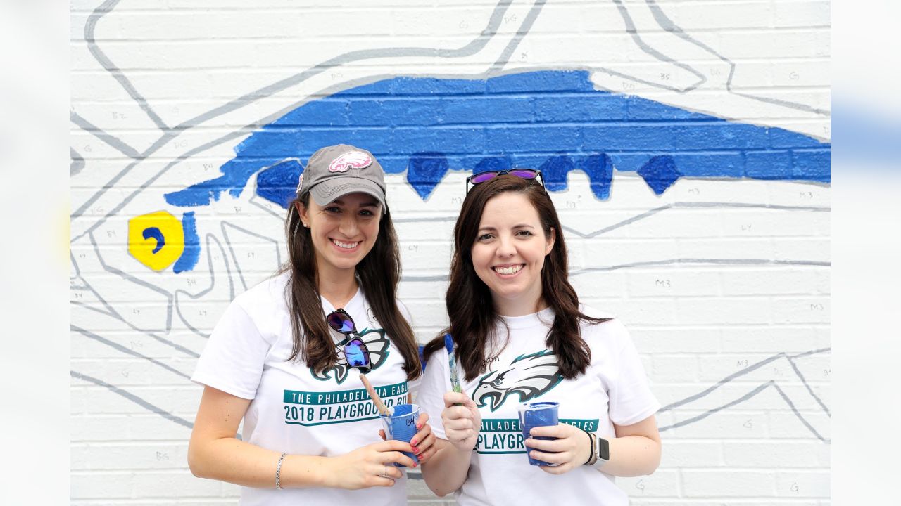 Eagles' 17th annual playground build