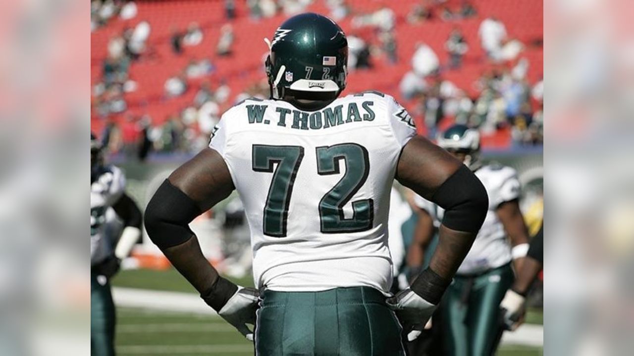 William Thomas Signed Eagles Jersey (JSA COA) Philadelphia 2xPro Bowl –