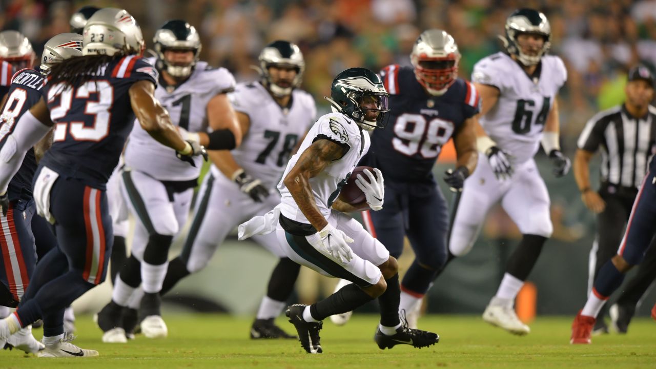 Philadelphia Eagles WATCH: DeVonta Smith Extends Lead vs. New England  Patriots With Quick TD - Sports Illustrated Philadelphia Eagles News,  Analysis and More