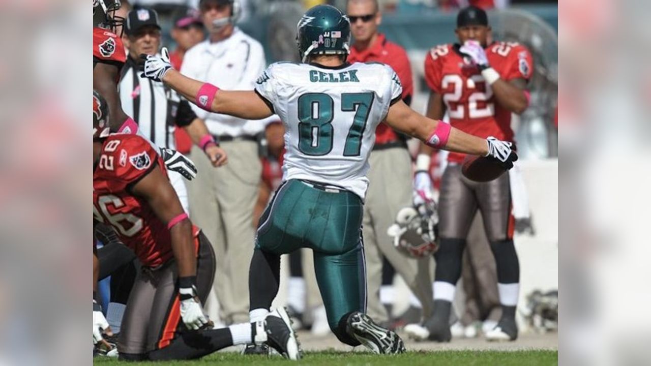 Philadelphia Eagles TE Brent Celek, LB Stewart Bradley & WR DeSean