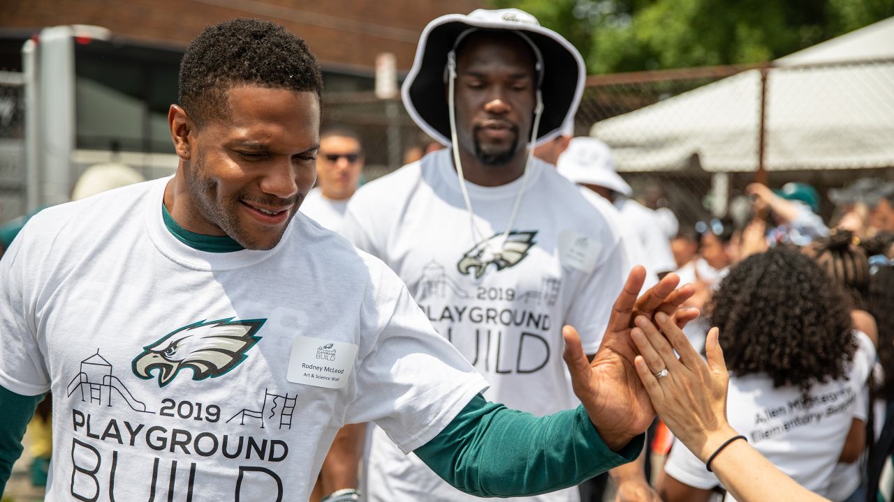 Eagles' 17th annual playground build