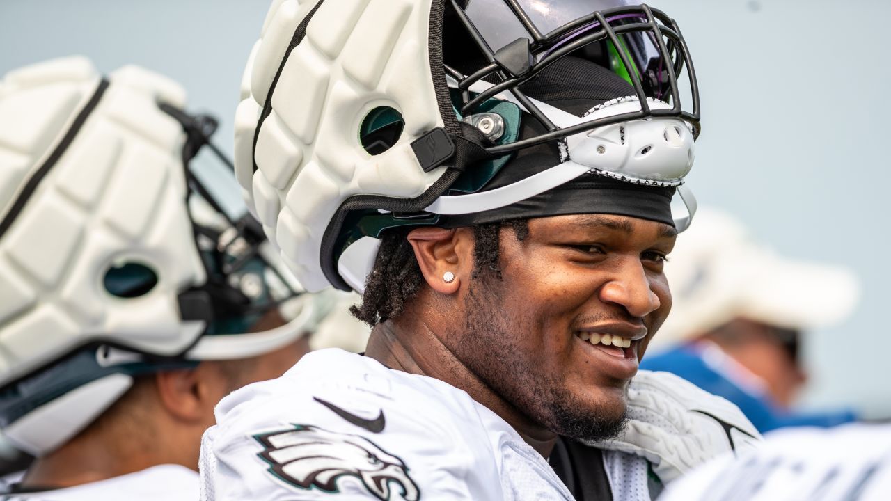 Philadelphia Eagles' Jack Stoll walks to the field during the NFL football  team's training camp, Thursday, Aug. 3, 2023, in Philadelphia. (AP  Photo/Matt Slocum Stock Photo - Alamy