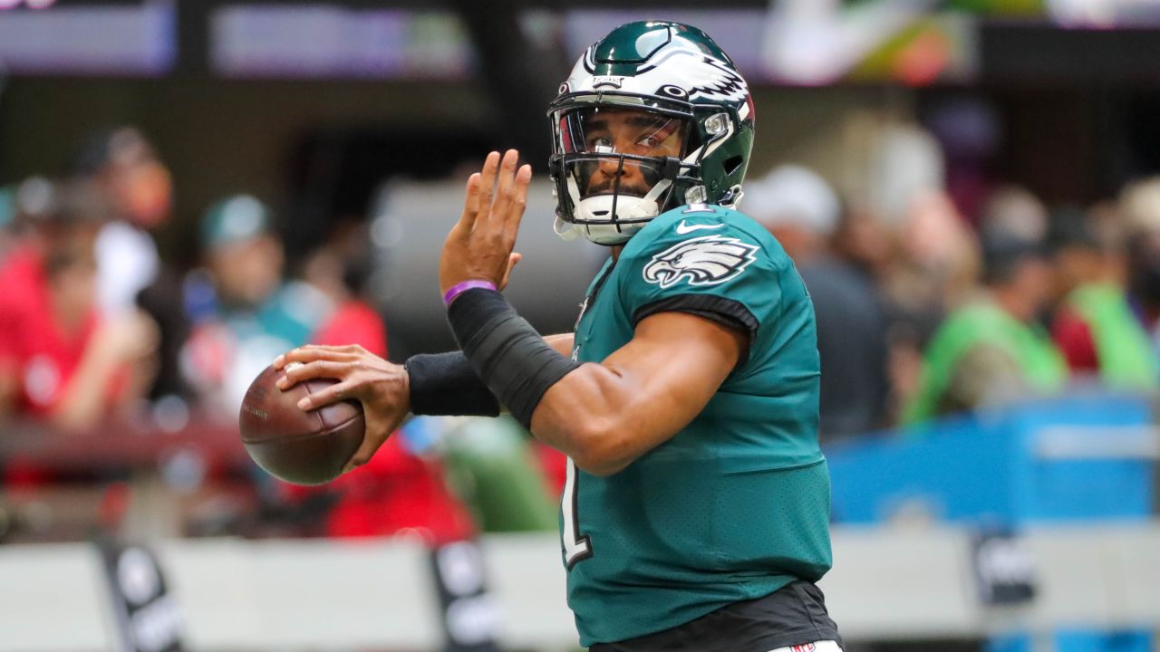 NFL 2021: Jordan Mailata winning over Philadelphia Eagles fans before  Atlanta Falcons season-opener at Mercedes Benz Stadium