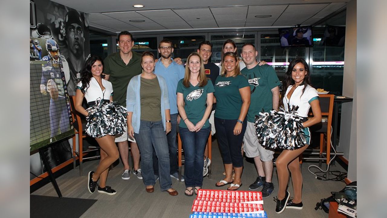 Philadelphia Eagles Create Eagles FanWalk At Lincoln Financial