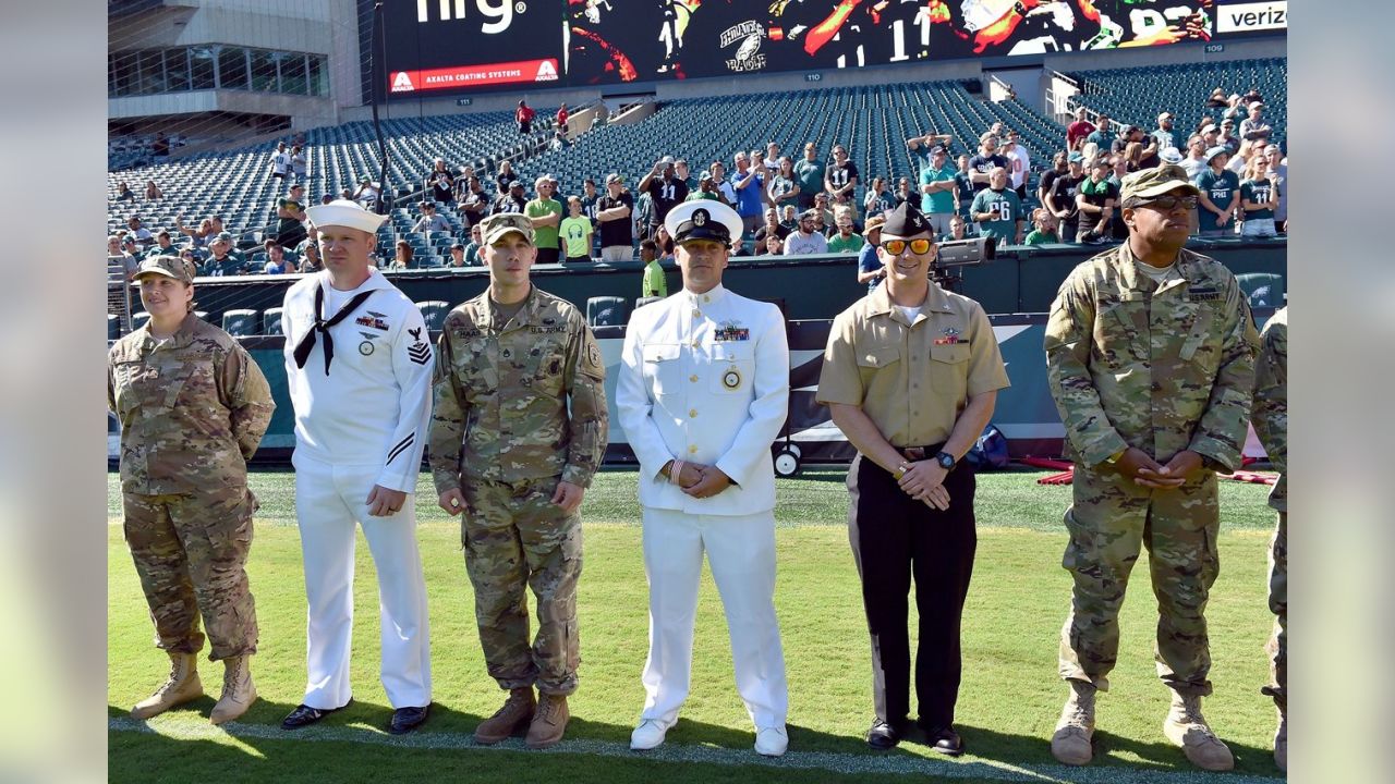 Eagles Camp Open Practice: Military Appreciation Day