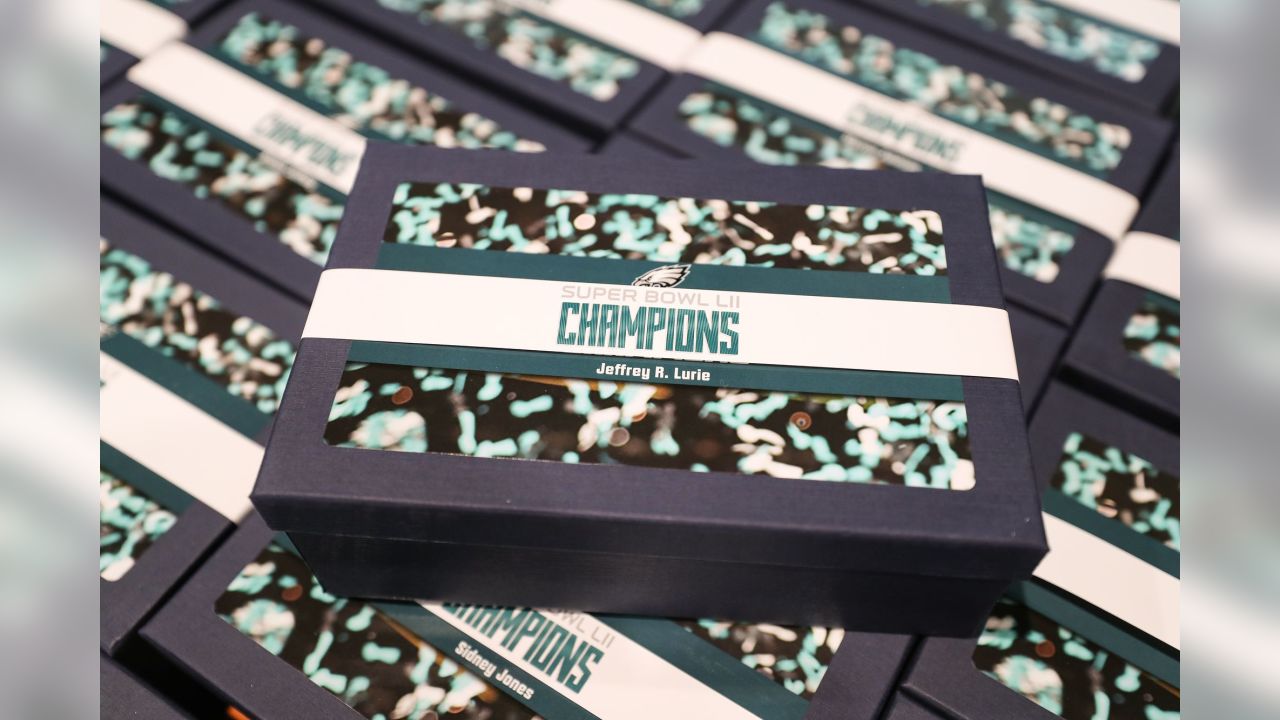 Philadelphia Eagles unveil championship rings - Philadelphia Business  Journal