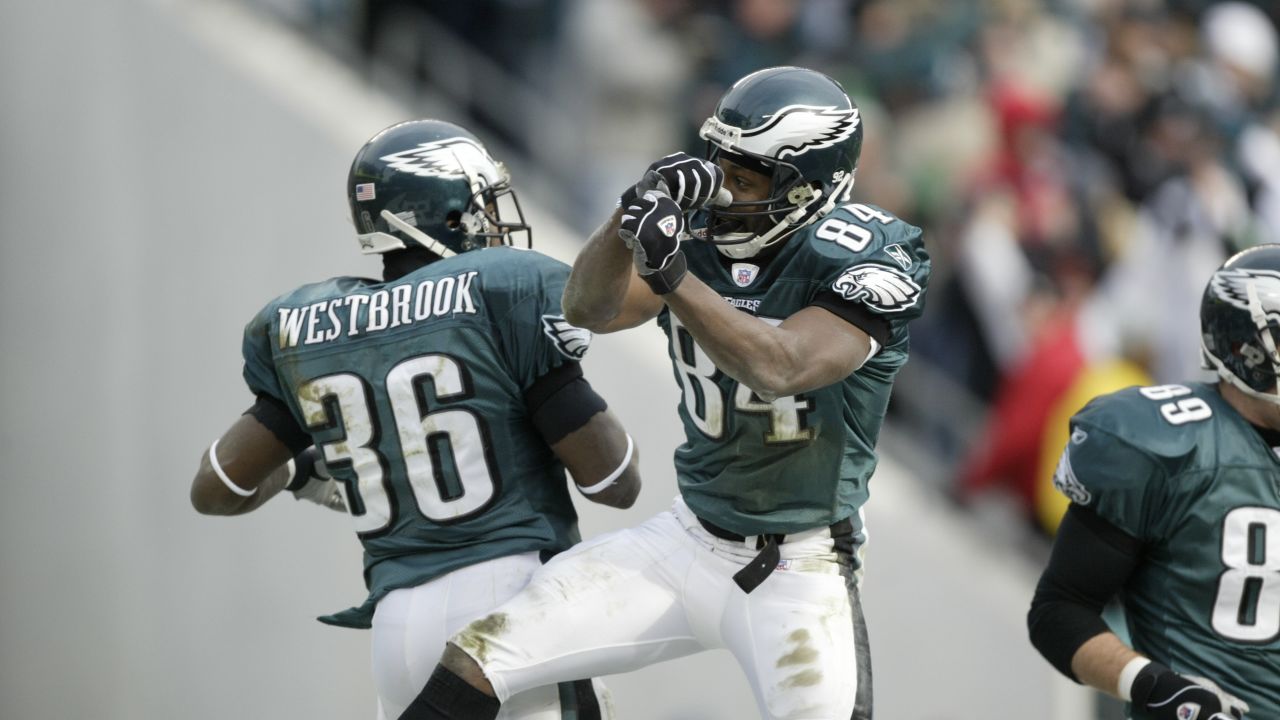 Philadelphia Eagles running back Brian Westbrook (36) scrambles