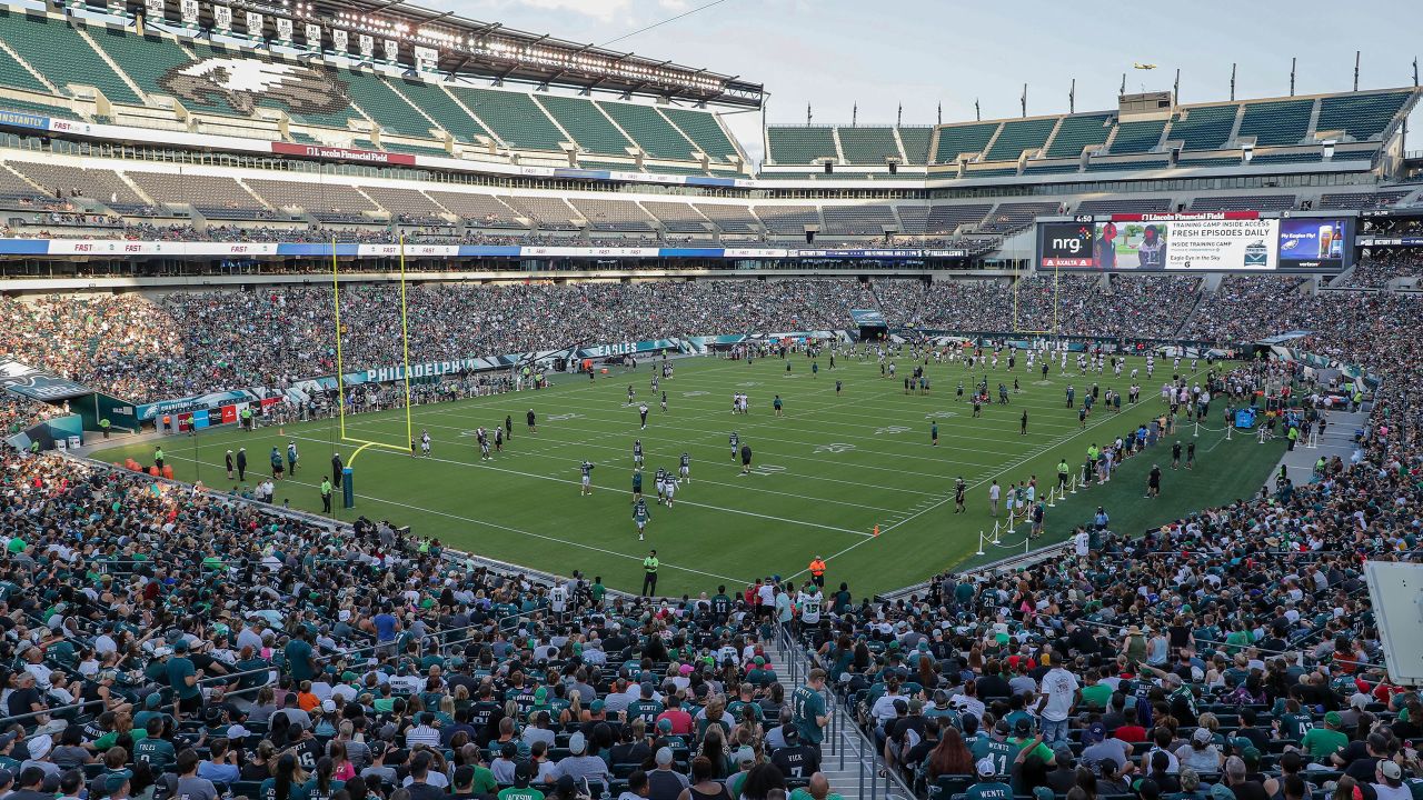 50,000 fans attend Eagles' open practice at Lincoln Financial Field