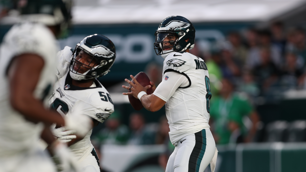 Eagles head into preseason game against Browns with key position battles at  receiver and defensive back – Trentonian