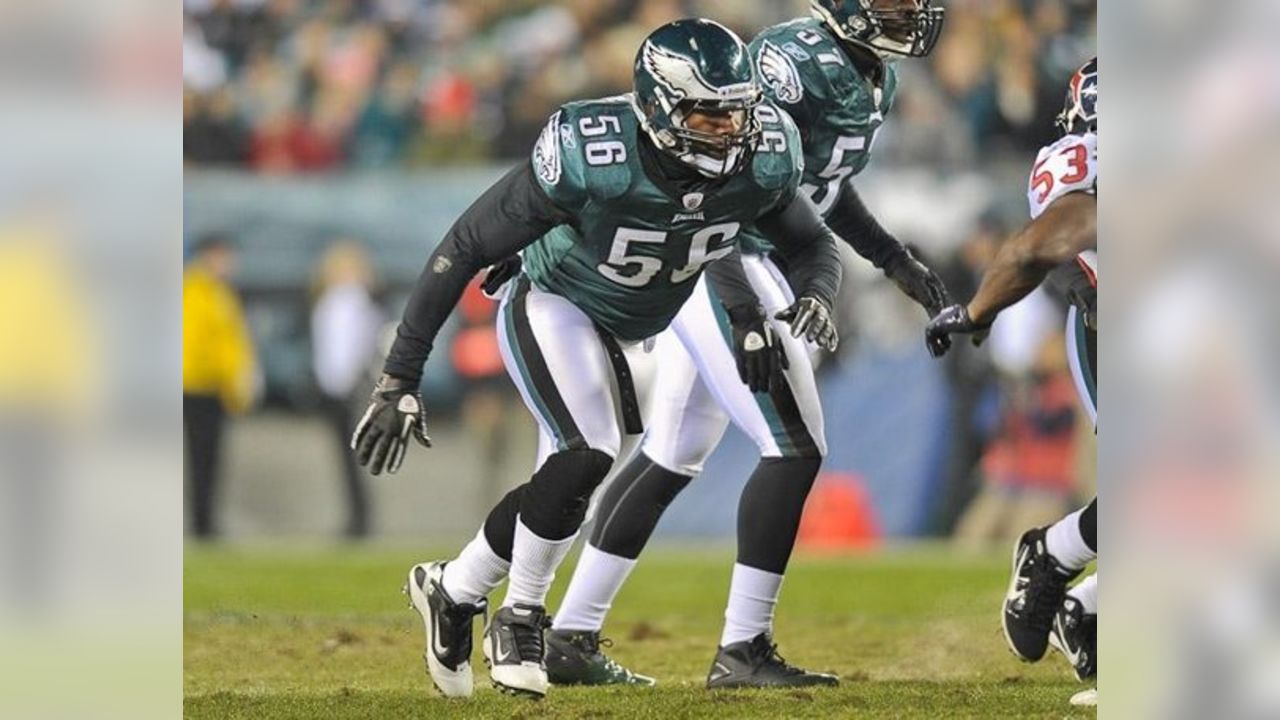 Philadelphia Eagles linebacker Akeem Jordan (56). The Washington