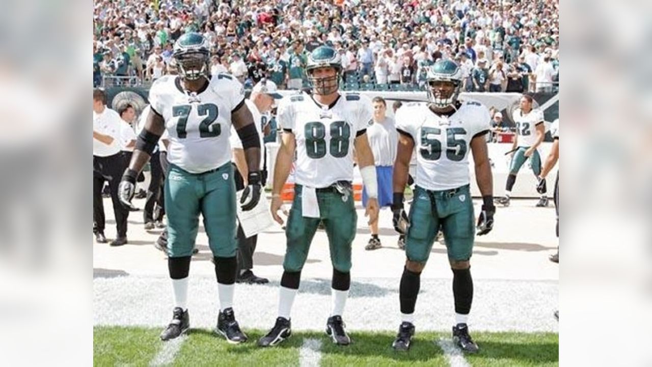 William Thomas of the Philadelphia Eagles moves on the field